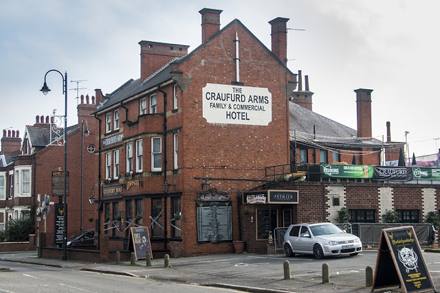 Craufurd Arms Pub in Wolverton