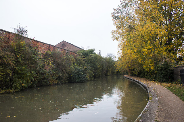 Grand Union Canal behind Wolverton works