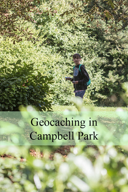 Geocaching in Campbell Park